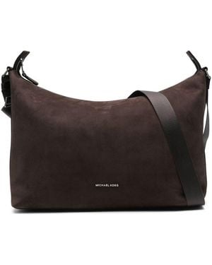 Michael Kors Hudson Soft Hobo Bags - Black