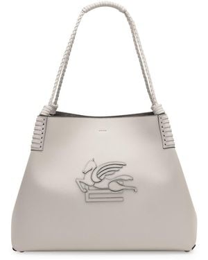 Etro Libra Shopping Bag - White