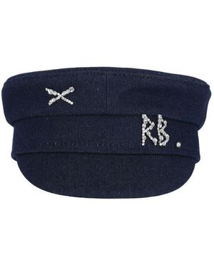 Black Wool Baker Boy Cap • Ruslan Baginskiy Hats