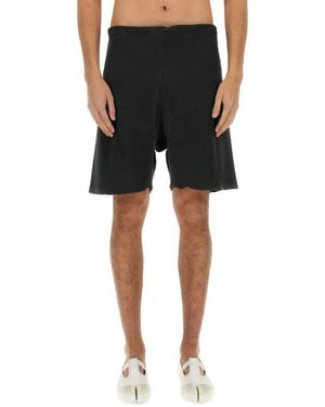 Maison Margiela Knitted Shorts - Black