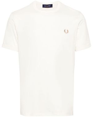 Fred Perry Fp Ringer T-Shirt - White