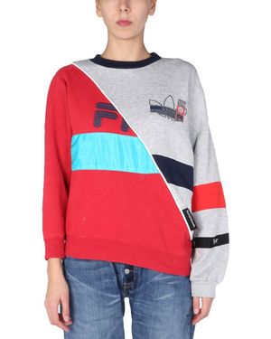 1/OFF Remade Wrangle Sweatshirt - Red