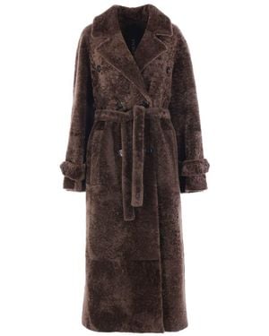 Blancha Coats - Brown