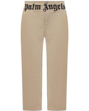 Palm Angels Chino Pants - Natural