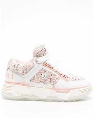 Amiri "boucle Ma-1" Trainers Shoes - Pink