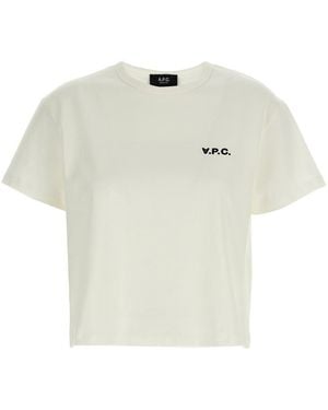 A.P.C. 'Boxy Petit Vpc' T-Shirt - White