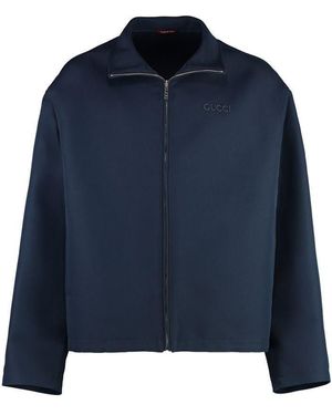 Gucci Wool Blend Jacket - Blue