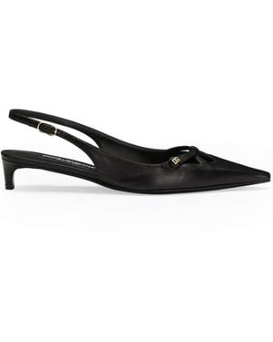 Dolce & Gabbana Flat Shoes - Black