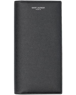 Saint Laurent Continental Wallet - Grey