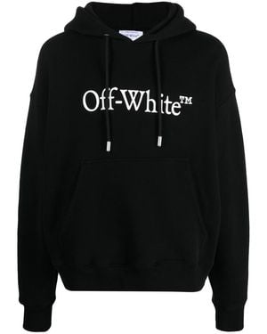 Off-White c/o Virgil Abloh Big Bookish Skate Hoodie - Black