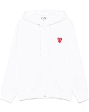 COMME DES GARÇONS PLAY Sweatshirts - White