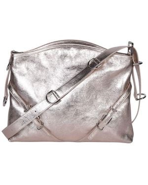 Givenchy Voyou Medium Shoulder Bag - Grey