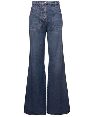 Etro Flared Jeans - Blue