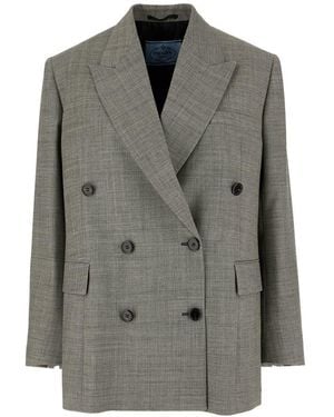 Prada Jackets & Vests - Grey