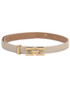 Elisabetta Franchi Belt - White
