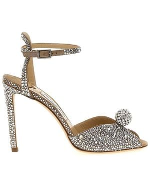 Jimmy Choo 'Sacora' Sandals - Metallic