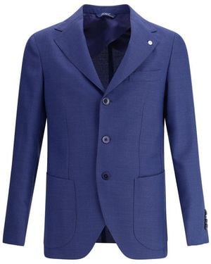 Gi Capri Blazers E Vests - Blue