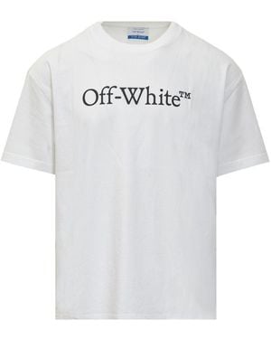 Off-White c/o Virgil Abloh Big Logo T-Shirt - Grey