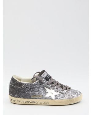Golden Goose Super Star Trainers - White