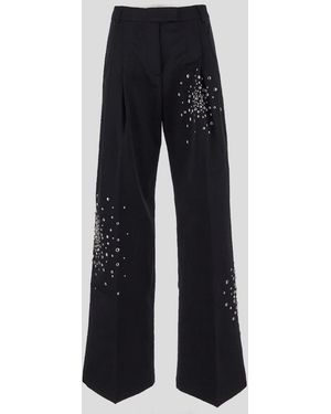 DES_PHEMMES Trousers - Blue