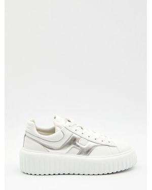 Hogan H-Stripes Trainers - White