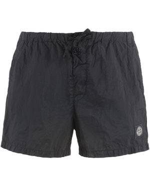 Stone Island Nylon Swim Shorts - Grey