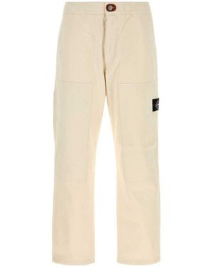 Stone Island Trousers - Natural