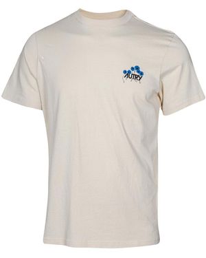 Autry Cotton T-Shirt - White