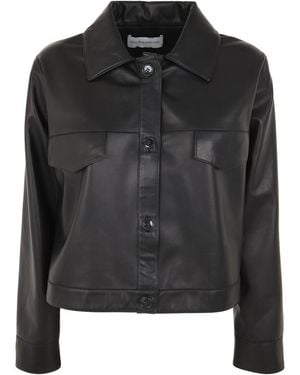 Inès & Maréchal Long Island Shearling Jacket - Black