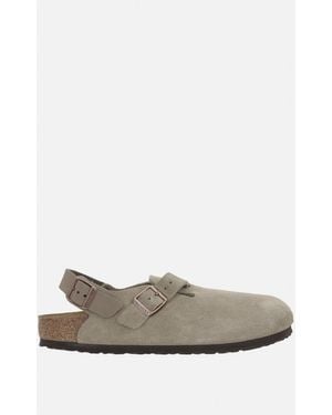 Birkenstock With Heel - Grey