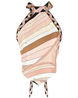 Emilio Pucci Iris Top - Pink