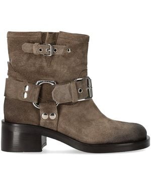 Strategia Biker Boot - Brown