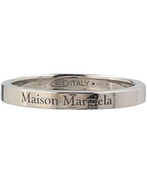 Maison Margiela Logo Ring - White