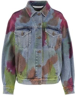 Palm Angels Jackets - Blue