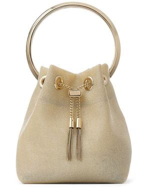 Jimmy Choo Bon Bon Bucket Bag - Natural