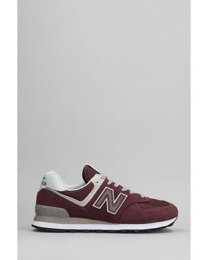 New Balance 574 Sneakers - Red