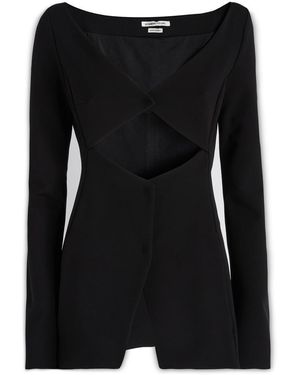 ALESSANDRO VIGILANTE Jackets & Vests - Black