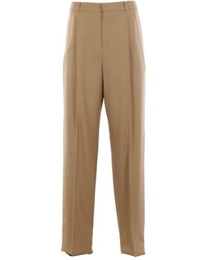 Saint Laurent Trousers - Natural