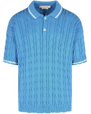 Marni Polo Shirt - Blue