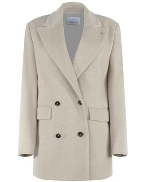 Manuel Ritz Coat - White