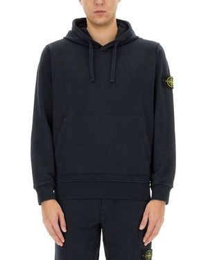 Stone Island Hoodie - Blue