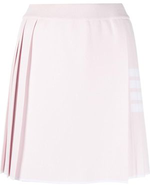 Thom Browne 4Bar Mini Skirt - Pink
