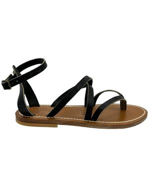 K. Jacques St.Tropez Sandals Shoes - Black
