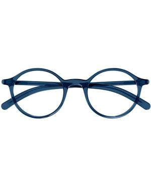 Montblanc Mb0350O Linea Snowcap Eyeglasses - Blue