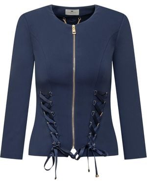 Elisabetta Franchi Blazer - Blue