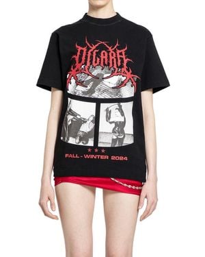 Dilara Findikoglu T-Shirts & Tank Tops - Red