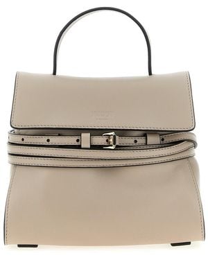 Moschino 'Tie Me' Small Handbag - Natural