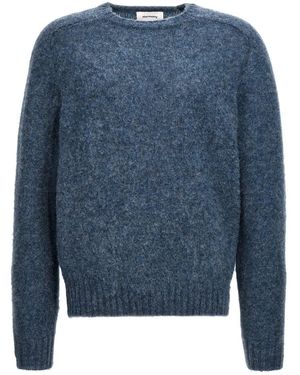 Harmony 'Shaggy' Jumper - Blue