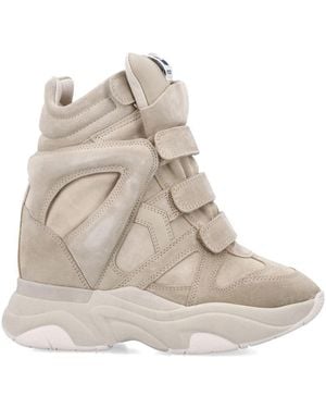 Isabel Marant Balskee High Top Trainers - Natural