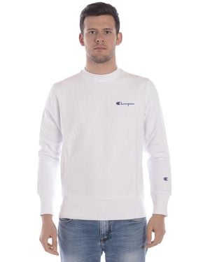 Champion Sweatshirt Hoodie - White